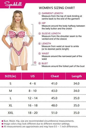 Vista 6 de Spadehill Traje de baño holgado divertido con estampado de bikini para mujer