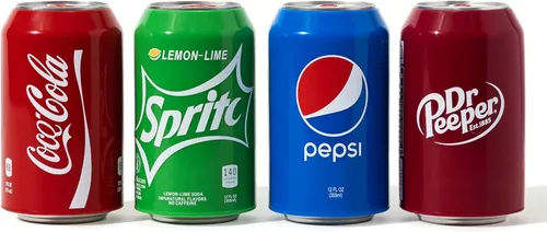 Vista 2 de Fundas de silicona para latas (paquete de 4), se esconde como soda, accesorio de funda para tu disfraz de bebida, adecuado para todas las latas