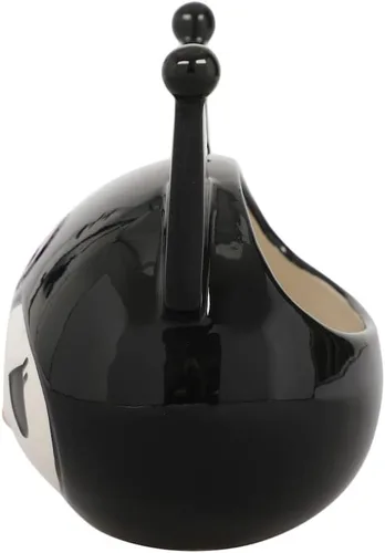 Vista 4 de Bioworld Kuromi - Taza de cerámica con personajes esculpidos, 10 onzas