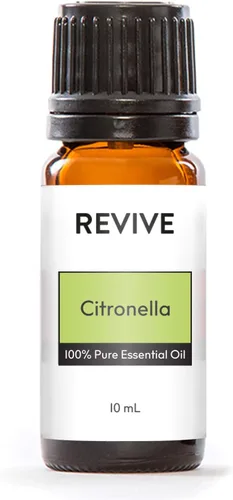 Aceite esencial de citronela de Revive Essential Oils – 100% puro grado terapéutico, para difusor, humidificador, masaje, aromaterapia, cuidado de