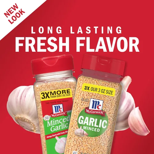 Vista 2 de McCormick Ajo picado, 9 onzas