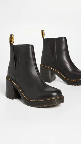 Vista 4 de Dr. Martens Chelsea Bota para mujer, negro, 6