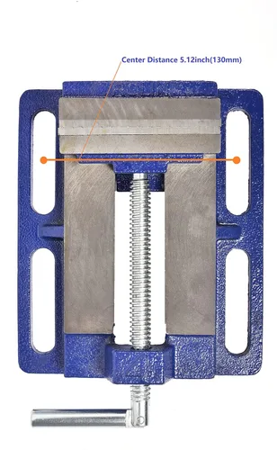 Vista 3 de Rolin prensa de taladro de banco de 4 pulgadas de trabajo ligero Herramientas de banco de trabajo