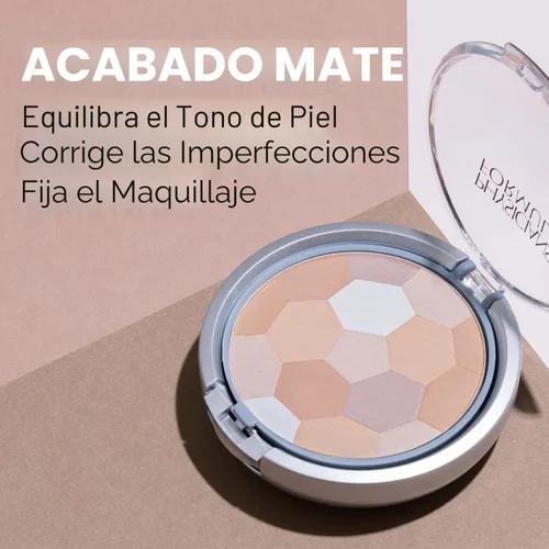 Vista 2 de Physicians Formula Paleta de Polvo Multicolor para Acabado Compacto Translúcido, Cobertura Natural, Testado por Dermatólogos, Clinicamente Testado