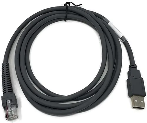 Vista 6 de MOTOROLA, DS4208, kit USB, incluye escáner (DS4208-SR00007WR) y cable USB blindado recto de 7 pies (CBA-U21-S07ZAR), negro - Modelo #