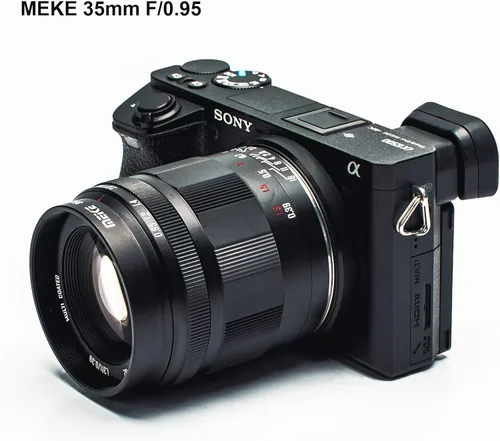 Vista 7 de Meike Lente fija APS-C de gran apertura manual APS-C compatible con cámaras Sony E-Mount sin espejo ZV-E10 ZVE10 II A5000 A5100 A6000 A6100 A6300