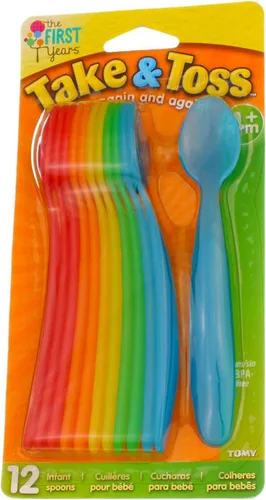 First Years Take & Toss Infant Spoons 12ct