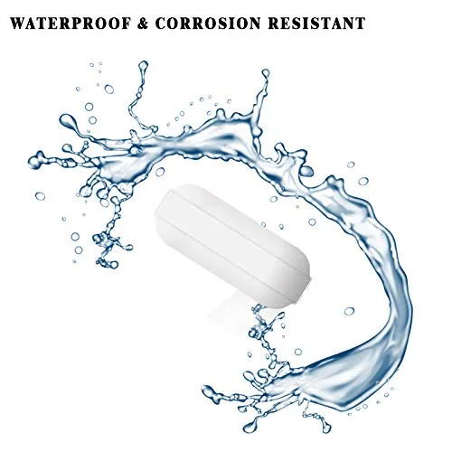 Vista 3 de 4 barras de agitación magnética de 0.394 in (0.4 pulgadas), PTFE, blanco