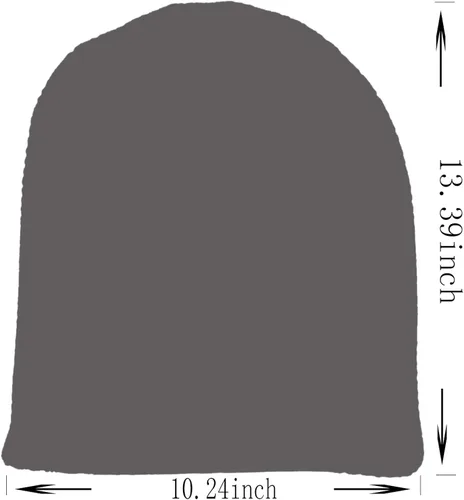 Vista 5 de FORBUSITE Mens Slouchy Long Oversized Beanie Knit Cap for Summer Winter B08