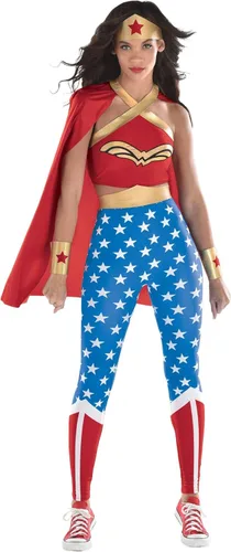 Party City DC Originals Wonder Woman Halloween Costume for Women