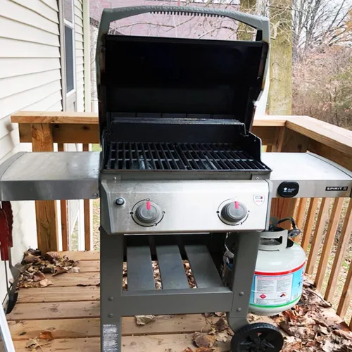 Vista 9 de 7635 Barras aromatizantes SUS304 de 15.3 pulgadas para Weber Spirit I y II 200 Series - E210, S210, E220, S220 con perillas de control frontal