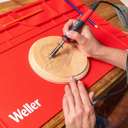 Vista 4 de Weller WLIWBK1512A - Kit de quema de madera de 25 W/120 V, 8 piezas