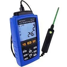 Vista 2 de Metravi GM197 Electroimán y medidor de Gauss estático para líneas eléctricas y otras aplicaciones de solución de problemas