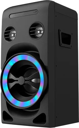 Vista 9 de Sistema de estéreo para el hogar con reproductor de CD, radio FM, Bluetooth, entrada AUX, entrada USB, conector para auriculares, control remoto