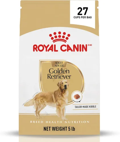 Royal Canin Breed Health Nutrition Golden Retriever Adult Dry Dog Food, 5 lb Bag