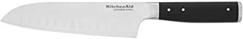 Vista 14 de KitchenAid Gourmet - Cuchillo utilitario forjado de triple remache de borde fino con cubierta de hoja de ajuste personalizado, 4.5 pulgadas