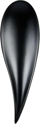 Restaurantware Voga - Cucharas de degustación de 4.3 pulgadas, 10 cucharas de degustación de aperitivos de lágrima, resistentes a roturas, mate,