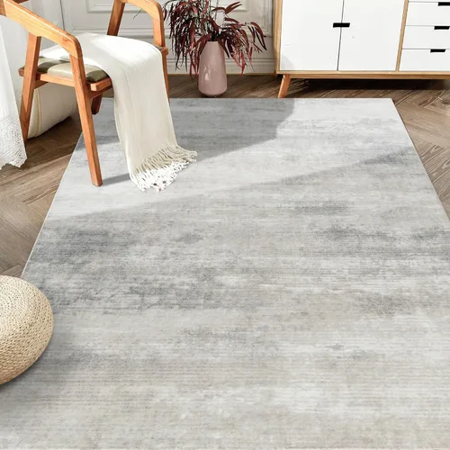 Vista 15 de Auemtyn Alfombra lavable de 6 x 9, moderna, abstracta, suave, delgada, antideslizante, para interiores, para sala de estar, dormitorio, comedor