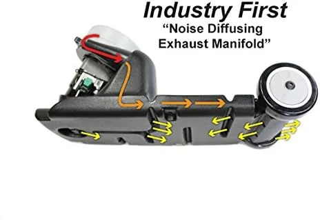 Vista 2 de Mosquito extractor portable para tapete 120psi, 3 galones.