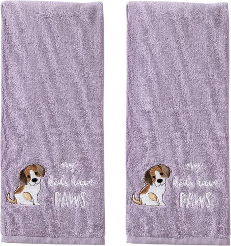 Vista 6 de SKL Home by Saturday Knight Ltd. - Toalla de mano para mamá (paquete de 2), color blanco