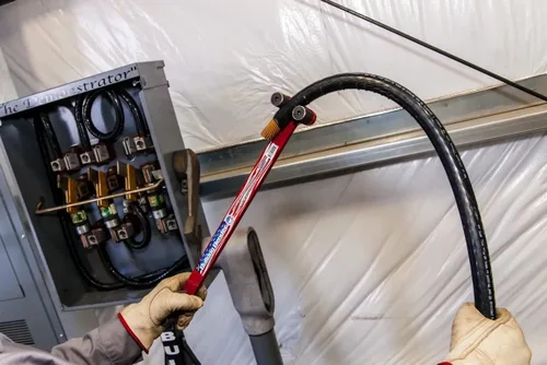 Vista 5 de Bulldog Bender 500 MCM y dobladora de cables más pequeña