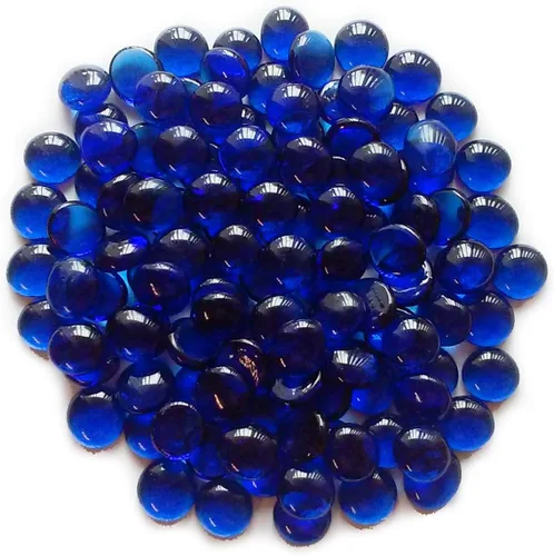 Vista 10 de Rellenos de jarrón - Gemas de vidrio (1 libra, mezcla de ópalo navideño)