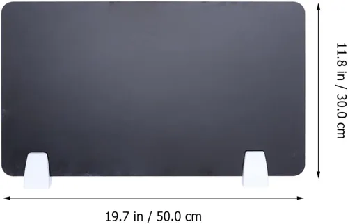 Vista 2 de 1 unid escritorio de oficina deflector oficina división escritorio divisor escritorio tablero de división