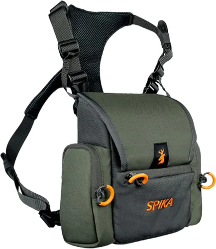 SPIKA Binocular Arnés Pecho Pack, Bino Case con Telémetro Impermeable Bolsa para Caza