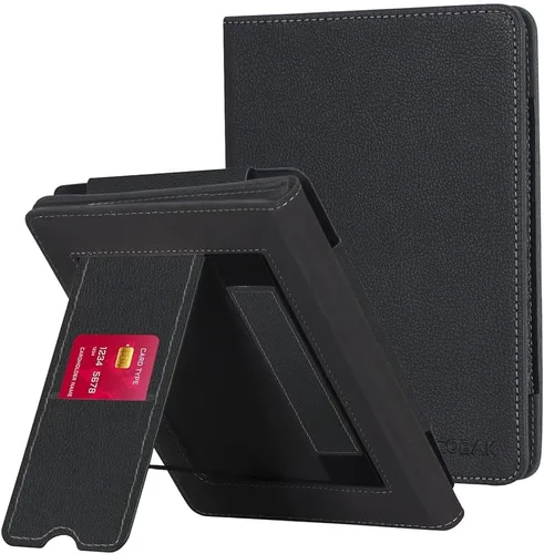 Vista 131 de CoBak Funda inteligente para Kindle Paperwhite de 6.8" de 11ª generación 2021 con función de encendido automático, ligera, delgada, de piel **Salvia