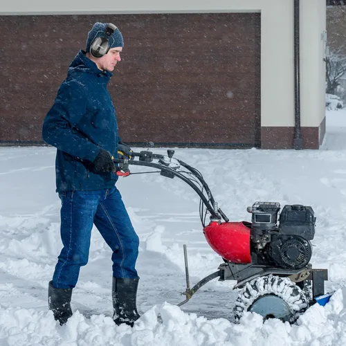 Vista 6 de ProCase - Orejeras de protección auditiva, auriculares de cancelación de ruido de seguridad NRR 32dB para adultos/adolescentes, orejeras sensoriales