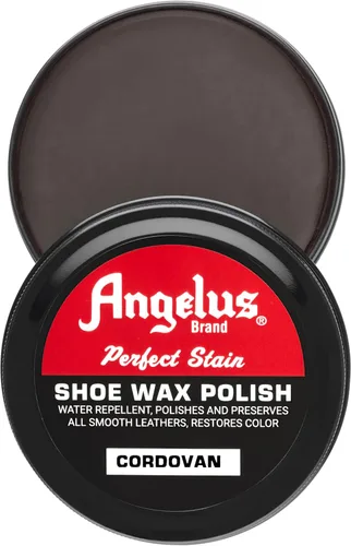 Vista 11 de Angelus Perfect Stain - Esmalte de cera para zapatos, esmalte profesional para zapatos y botas de cuero, 3 onzas líquidas, Negro