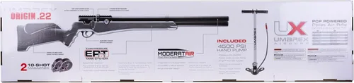 Vista 11 de Umarex Origin PCP - Rifle de aire comprimido de perdigones calibre.22, incluye bomba manual