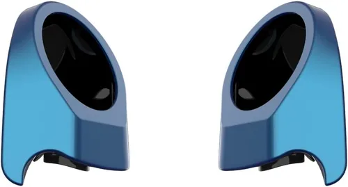 Vista 255 de Advanblack Alpine Green Tour Pack - Paquete de altavoces de 6.5 pulgadas, carcasa de audio trasera, color a juego, ajuste Harley King Tour Pack