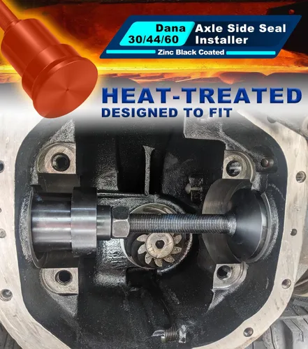 Vista 3 de Herramienta de instalación de sello lateral del eje interior para diferenciales delanteros y traseros Dana 30/44/60 compatible con Jeep, Ford