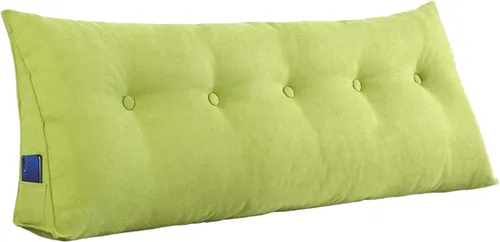 Vista 5 de Almohadas de cuña para sentarse en la cama, almohadas de lectura, almohada triangular con funda de almohada extraíble, cojín de respaldo para sofá