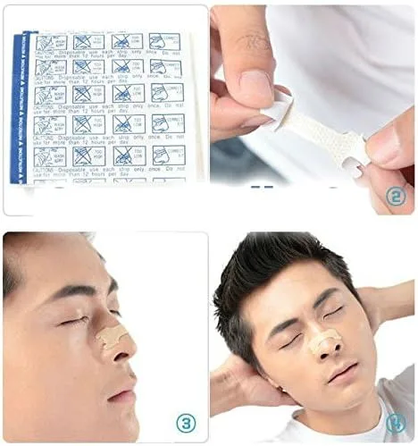 Vista 3 de 360 tiras respiran mejor bronceado tiras nasales de gran