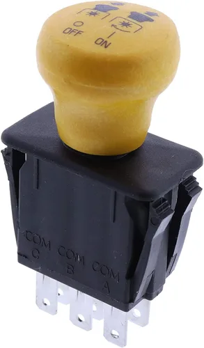 JEENDA Interruptor de toma de fuerza de embrague 725-04258 925-04258 compatible con MTD Craftsman Cub Cadet. LT1018 LT1022 LT1024 LT1042 LT1045