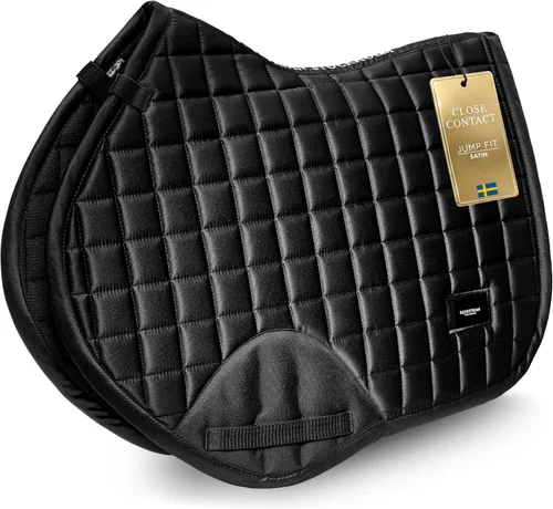 Vista 16 de Equestrian Stockholm Close Contact Horse Saddle Pad for Jumping Negro
