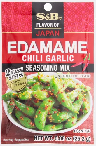 Vista 9 de S&B Edamame Wasabi Ajo 0.84oz (Paquete de 10)