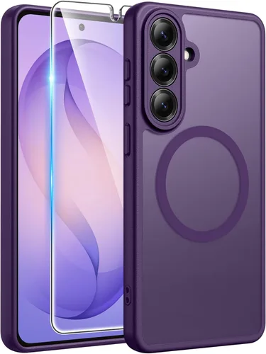 Vista 26 de FNTCASE Funda para iPhone Air: [Compatible con Magsafe] Fundas translúcidas mate con [protección completa de la cámara] [protector de pantalla]