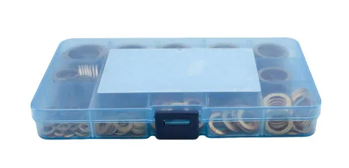 Vista 5 de Kit surtido de 250 arandelas de cobre de anillo plano, para M5 M6 M8 M10 M12 M14 M16 M18 M20 M22 M24 (11 tamaños)