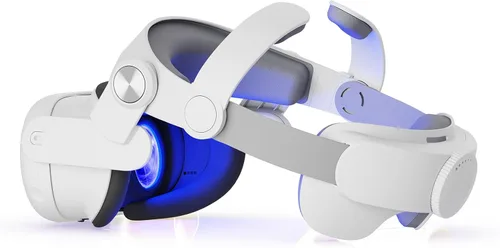 Elite Strap for Oculus Quest 3, Adjustable and Lightweight Head Strap for Enhanced Support & Balance Weight in VR