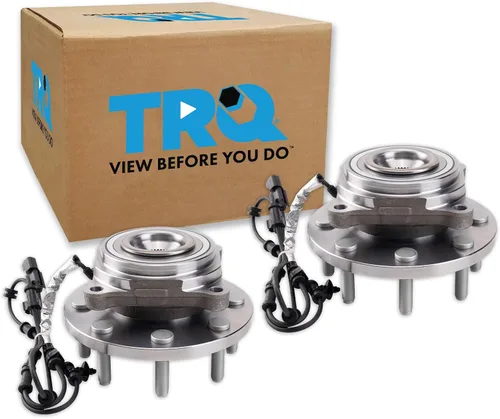Vista 250 de Conjunto de rodamiento de rueda y buje TRQ para parte trasera izquierda y derecha, 2 piezas, compatible con Ford Expedition 2007-2010 y Lincoln