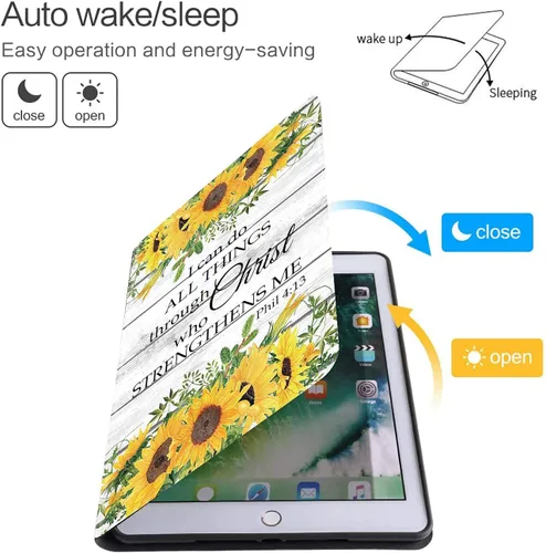 Vista 17 de Funda para iPad 10.2 de 8ª generación 2020 / 7ª generación 2019 / iPad Air de 10.5 pulgadas 2019 / iPad Pro 10.5, funda protectora duradera a prueba