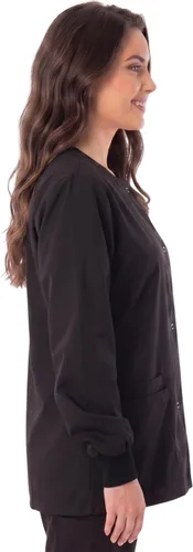 Vista 2 de Just Love Women's Medical Scrubs Jacket Negro