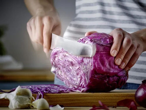 Vista 6 de WÜSTHOF Cuchillo de chef gourmet de 8 pulgadas, negro