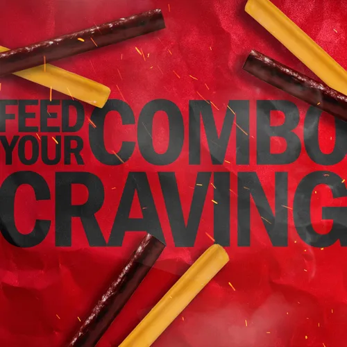 Vista 6 de Jack Link's Paquete combinado original de carne de res y queso, palitos de carne y queso originales hechos con queso real de Wisconsin, 0.27 onzas