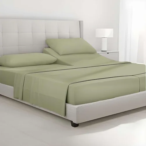 Vista 25 de Juego de sábanas divididas tamaño King para cama ajustable, juego de sábanas de Giza Split King, sábanas 100% algodón egipcio Giza certificado