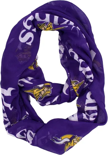 Vista 8 de Littlearth NFL Sheer Infinity Scarf - Officially Licensed Teams