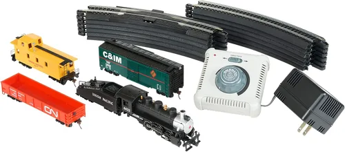 Vista 4 de Bachmann Trains - Juego de tren eléctrico Pacific Flyer listo para usar - escala HO